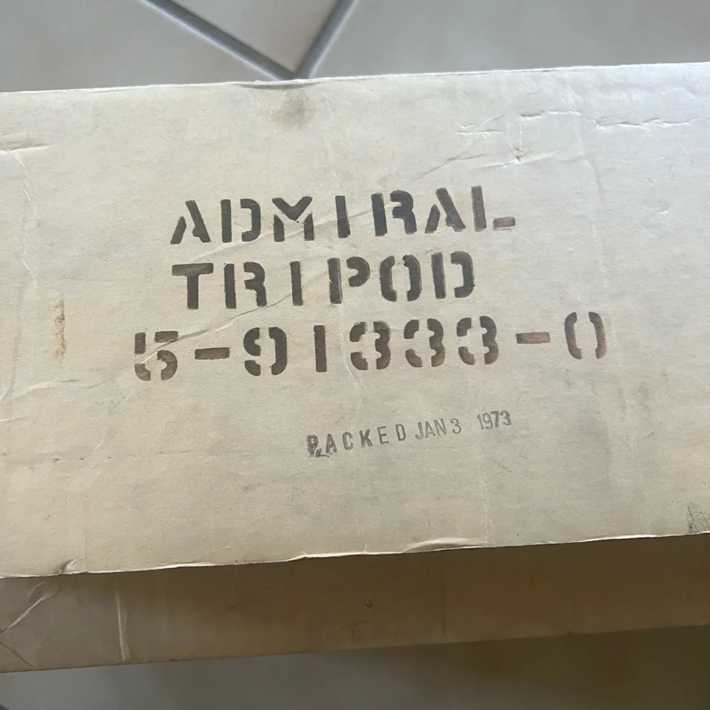 Vintage Admiral Tripod